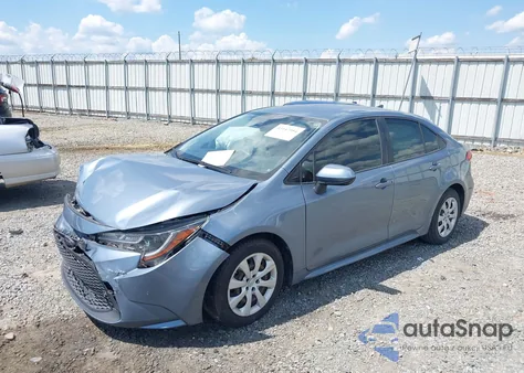 2021 Toyota Corolla Le z USA, uszkodzony, nr VIN JTDEPMAE1MJ118643